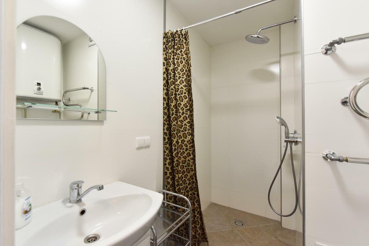 דרוסקינינקאי Baltieji Senamiescio Apartamentai Prie Aqua Parko מראה חיצוני תמונה