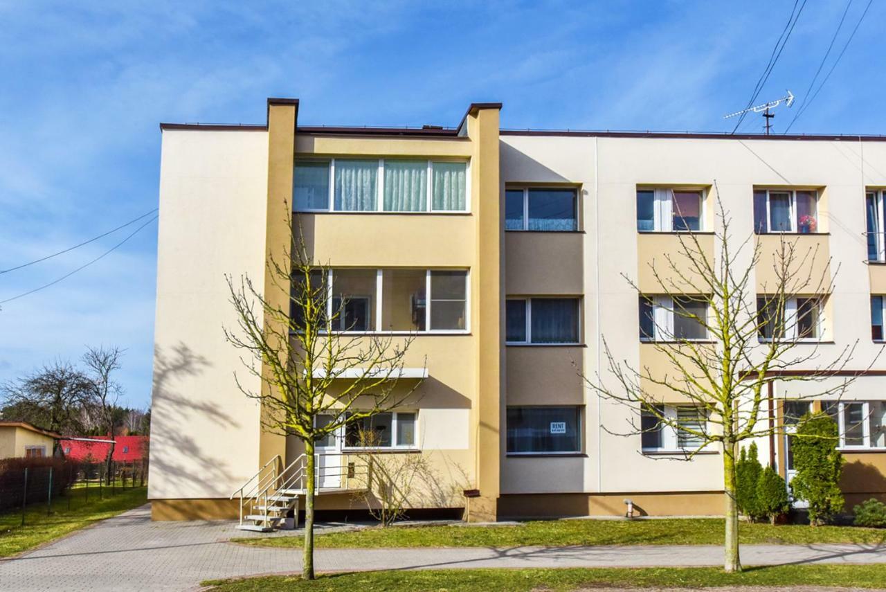 דרוסקינינקאי Baltieji Senamiescio Apartamentai Prie Aqua Parko מראה חיצוני תמונה